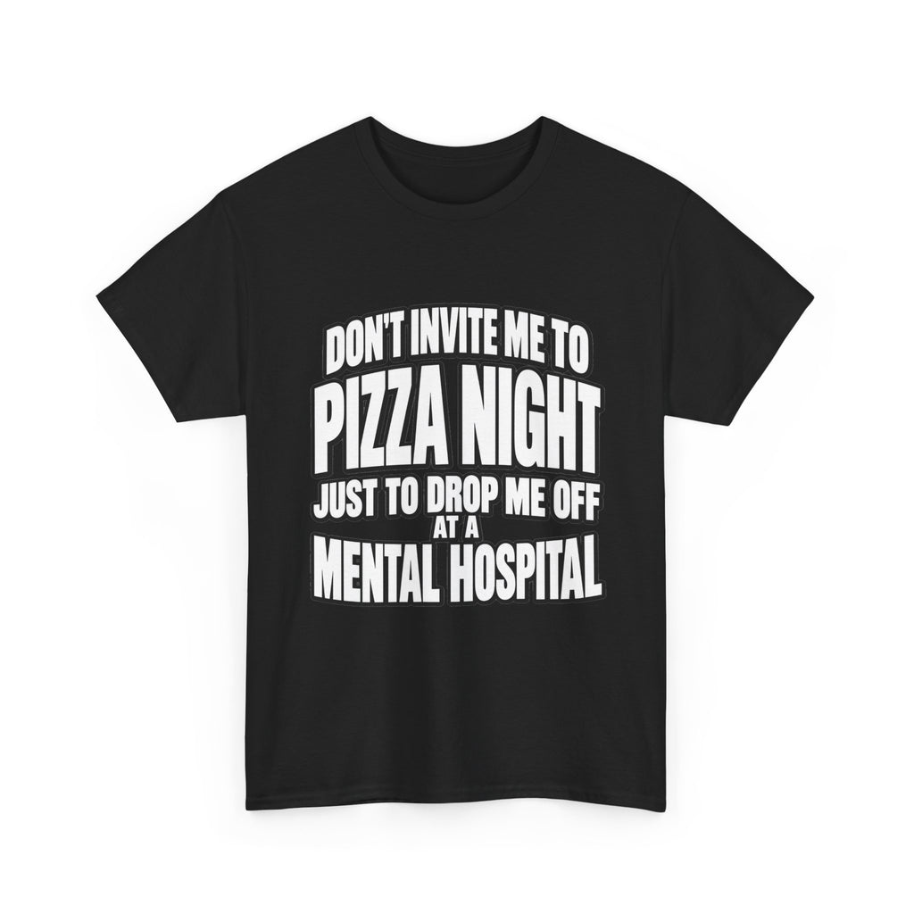 Pizza Night — Classic Text Tee