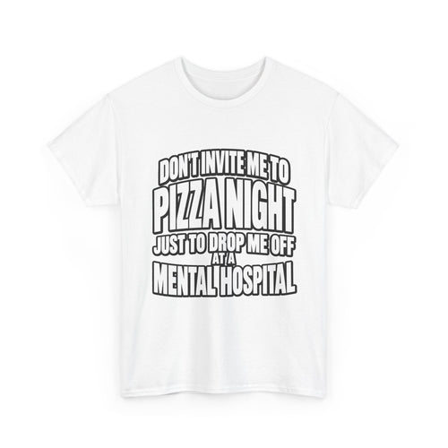 Pizza Night — Classic Text Tee