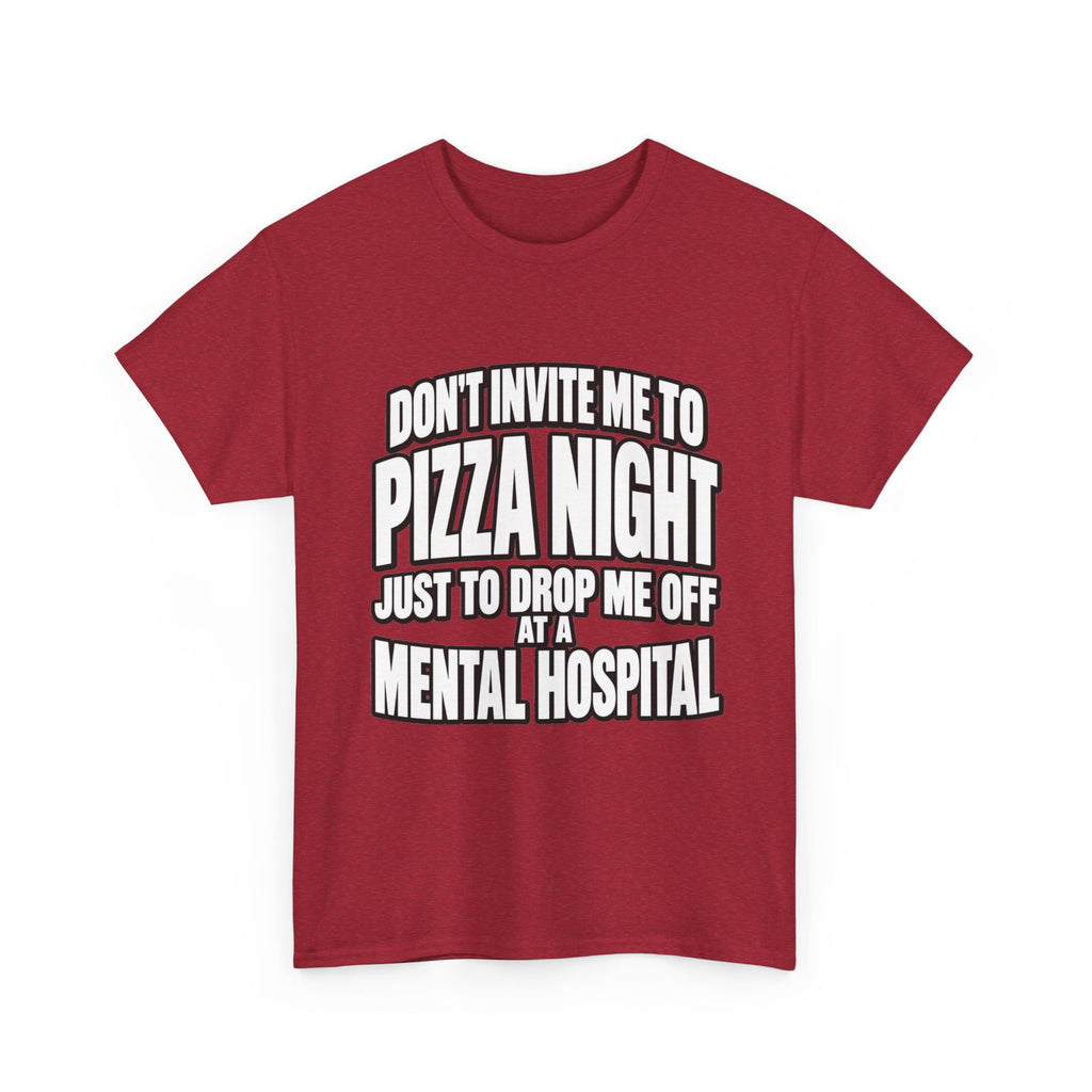 Pizza Night — Classic Text Tee